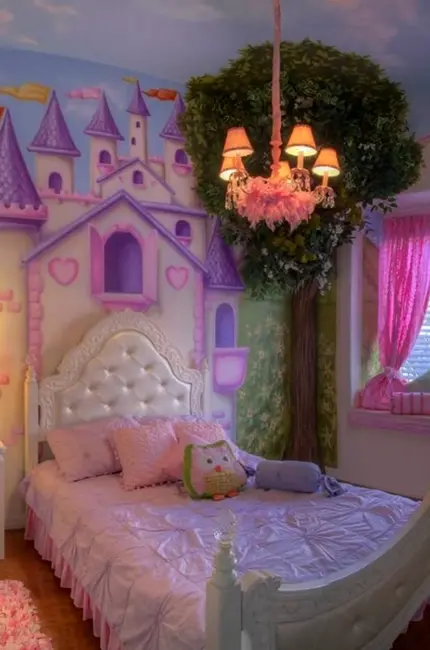 Спальня для маленькой принцессы. Красивая картинка