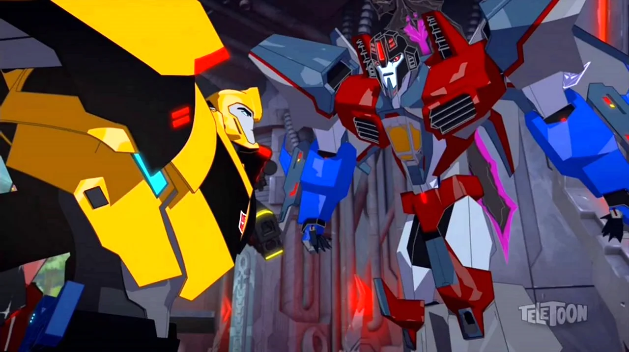 Старскрим Transformers in Disguise. Картинка из мультфильма