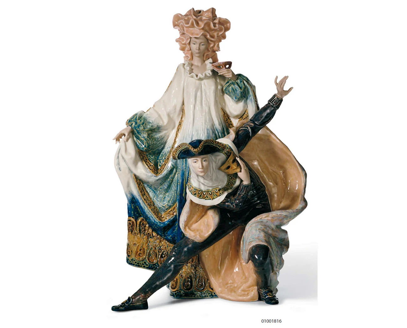 Статуэтка Lladro Венецианский карнавал. Картинка