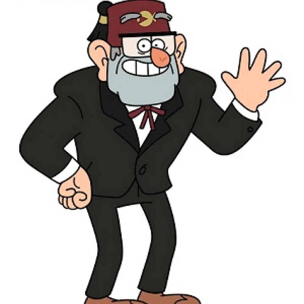 Стэнли «дядя Стэн» Пайнс. Картинка из мультфильма