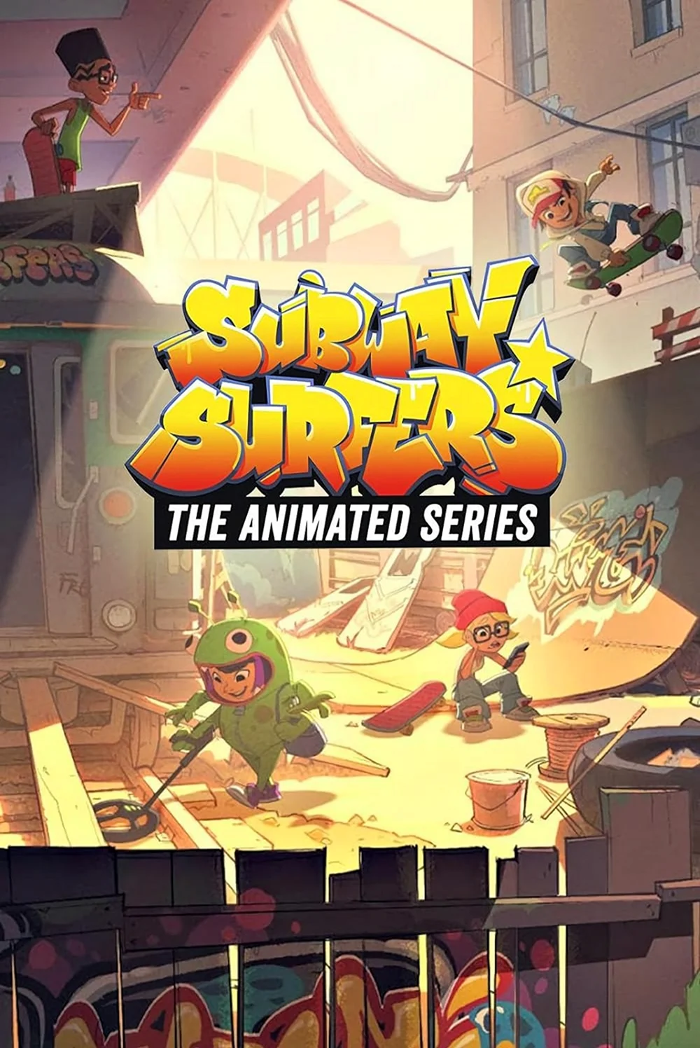Subway Surfers animated Series. Картинка из мультфильма