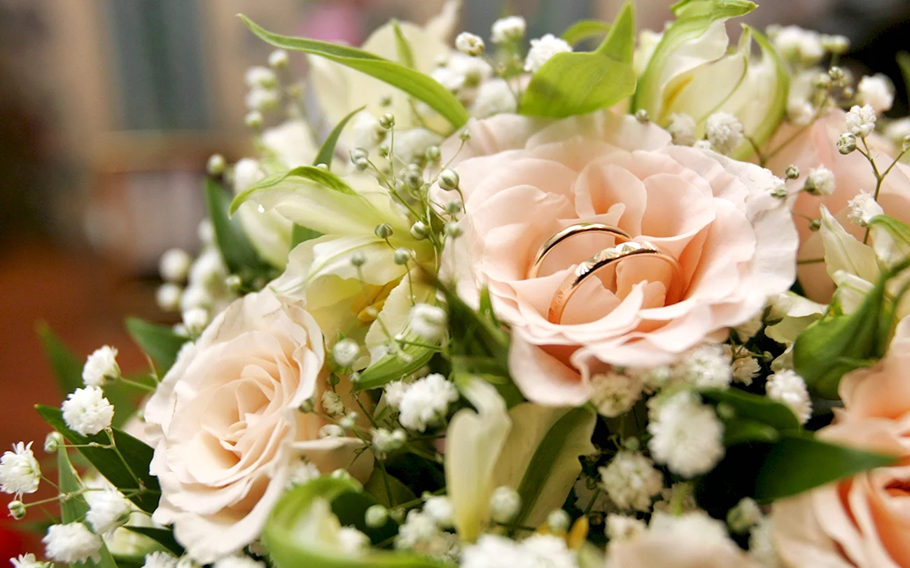 Свадебные цветы. Красивая картинка