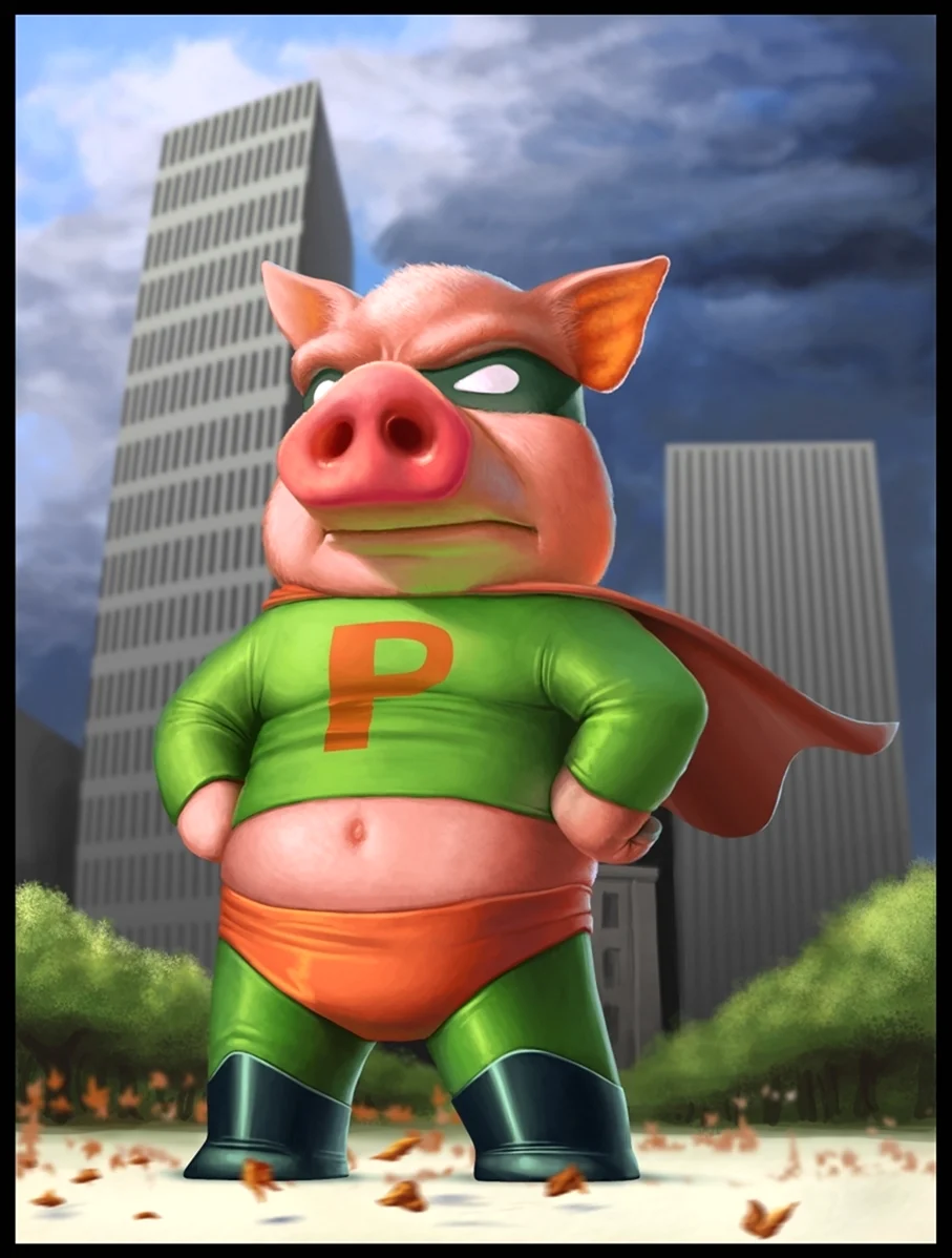 Свинья персонаж