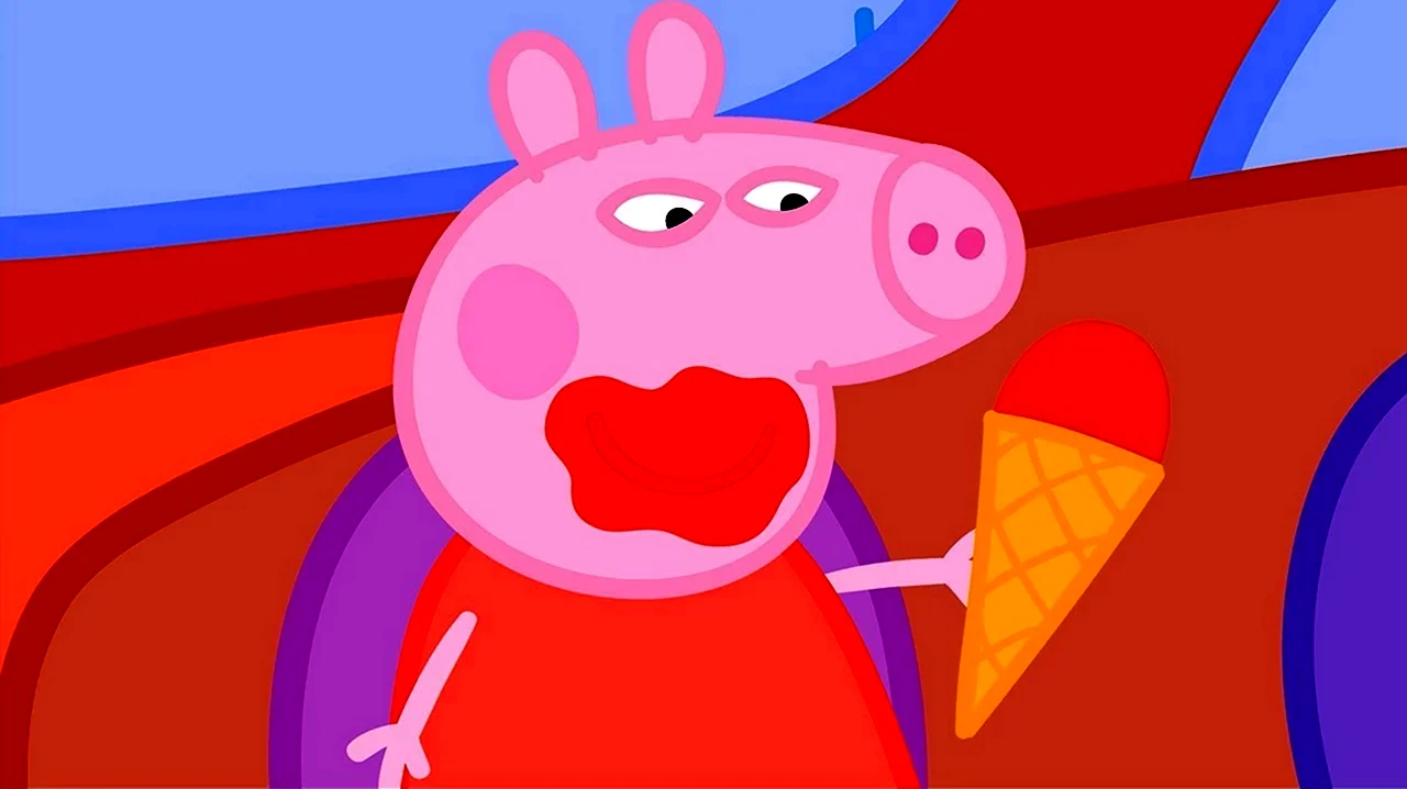 Свинка Пеппа кадры. Картинка из мультфильма