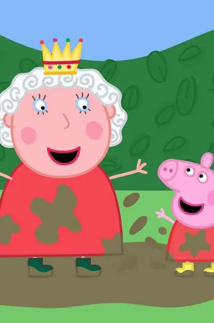 Свинка Пеппа Королева. Картинка из мультфильма