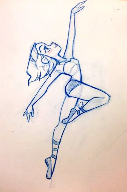 Танцы рисунок карандашом для срисовки. Для срисовки