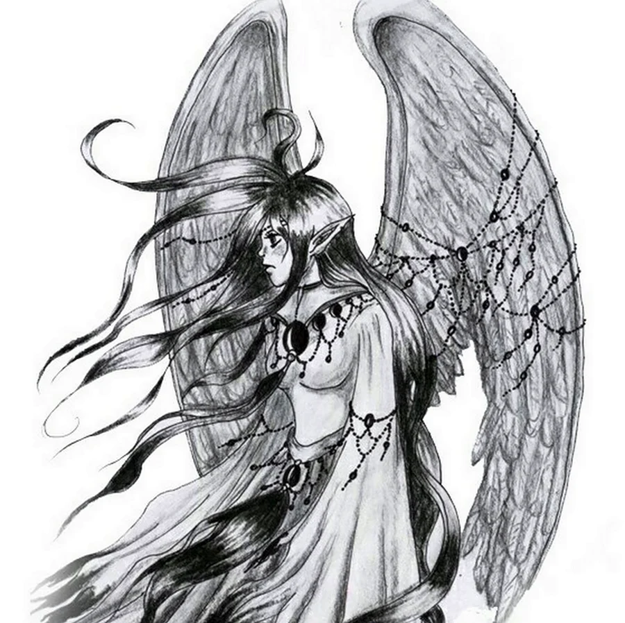 Тату ангел и демон 21
