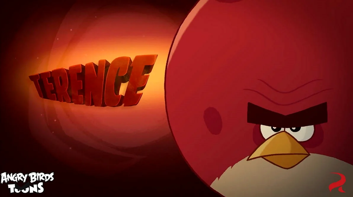 Терренс Angry Birds. Картинка из мультфильма
