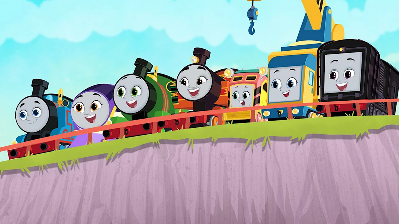 Thomas and friends all engines go. Картинка из мультфильма