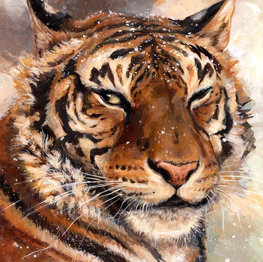 Тигр арт. Красивое животное