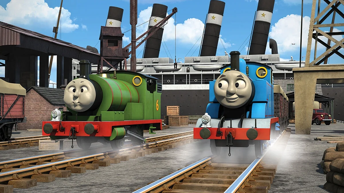 Томас и его друзья 2002. Картинка из мультфильма