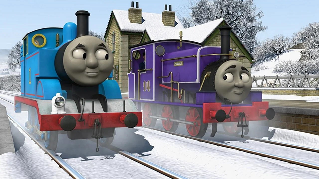 Томас и его друзья мультсериал. Картинка из мультфильма