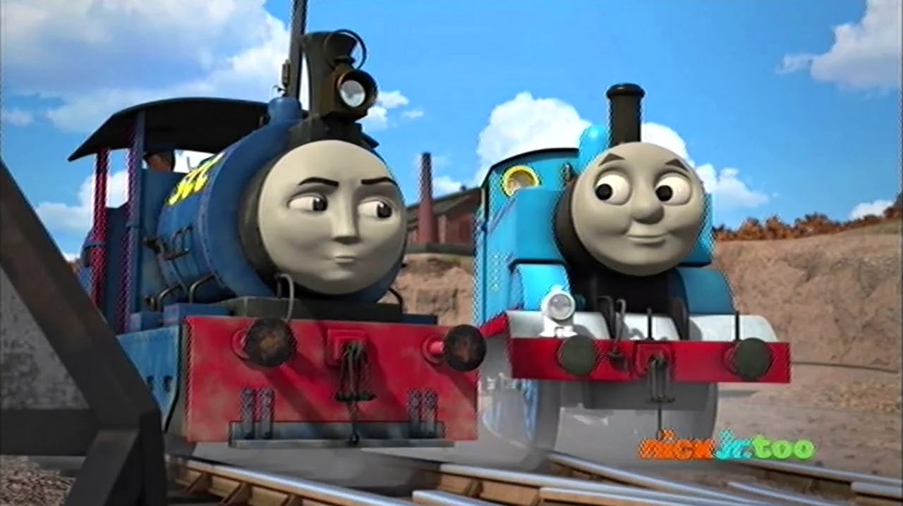 Томас и его друзья мультсериал. Картинка из мультфильма