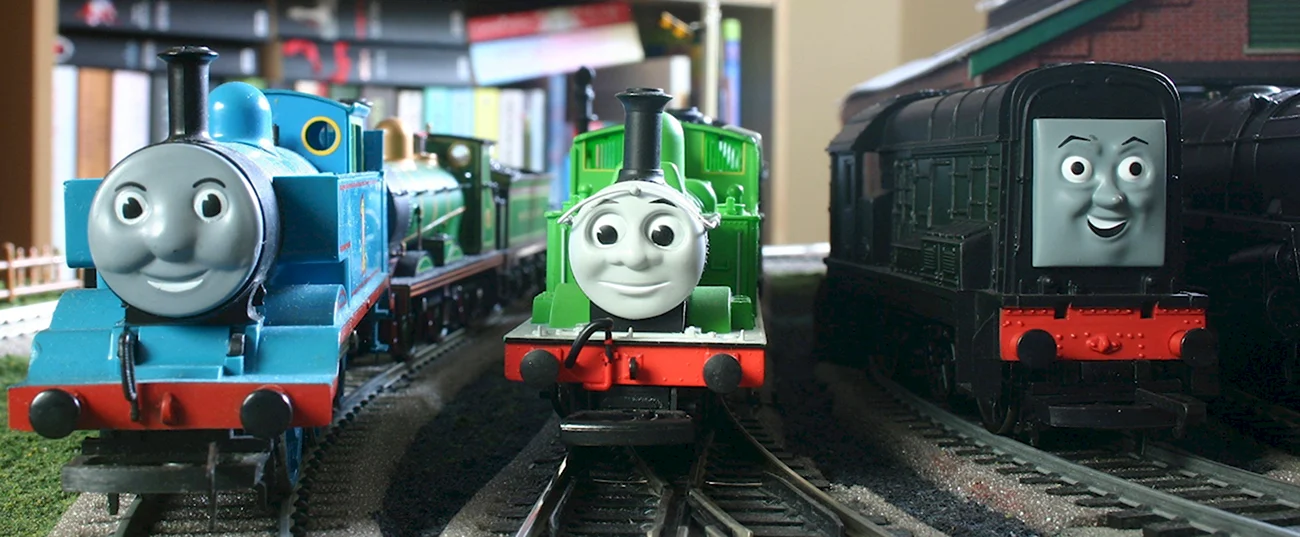 Томас the Tank engine. Картинка из мультфильма