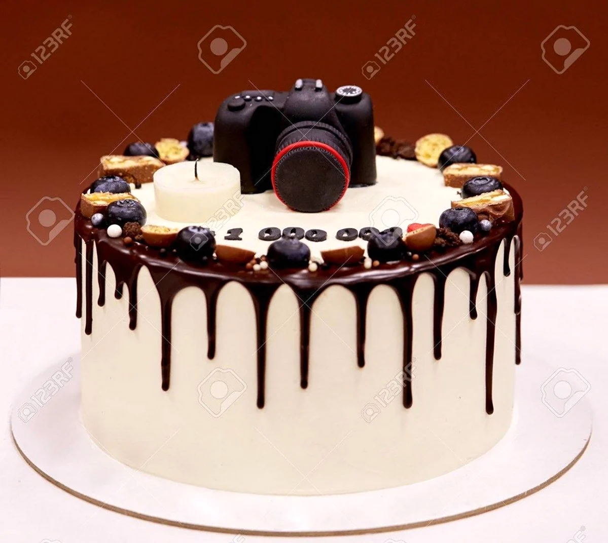 Торт для фотографа на день рождения. Красивая картинка