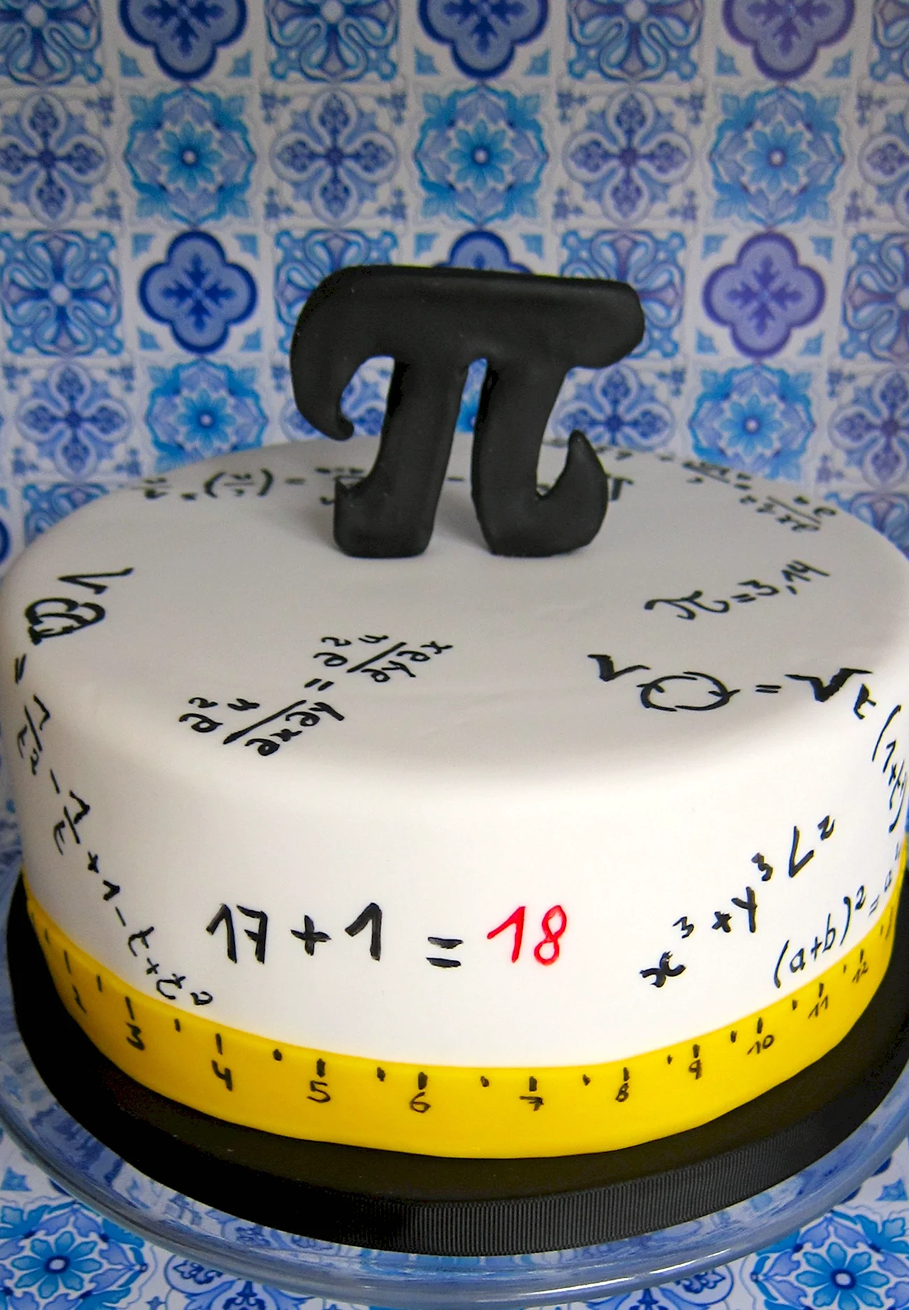 Торт для математиков. Красивая картинка