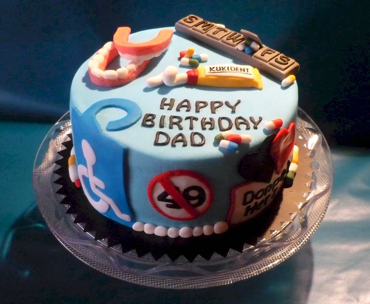 Торт для мужчины на день рождения. Картинка