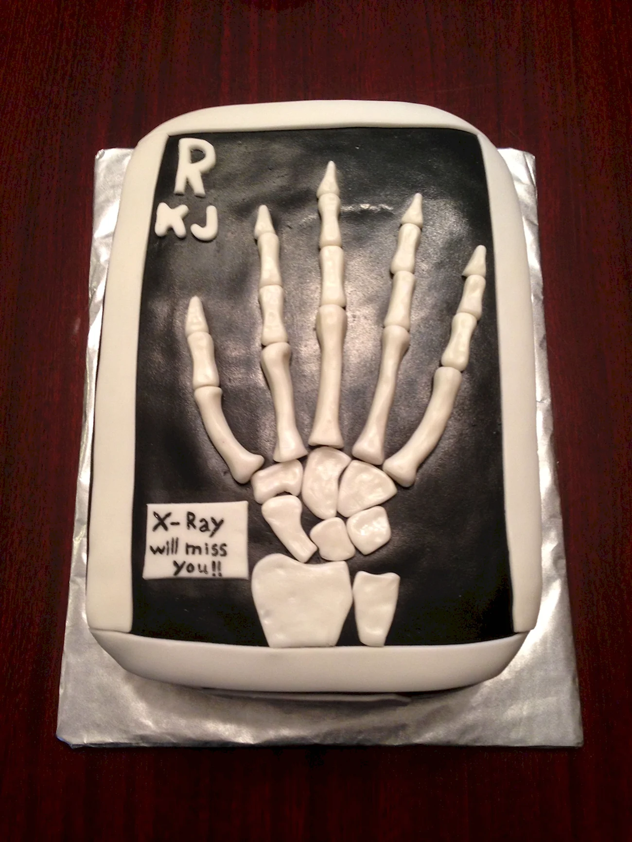 Торт для рентгенолога. Красивая картинка