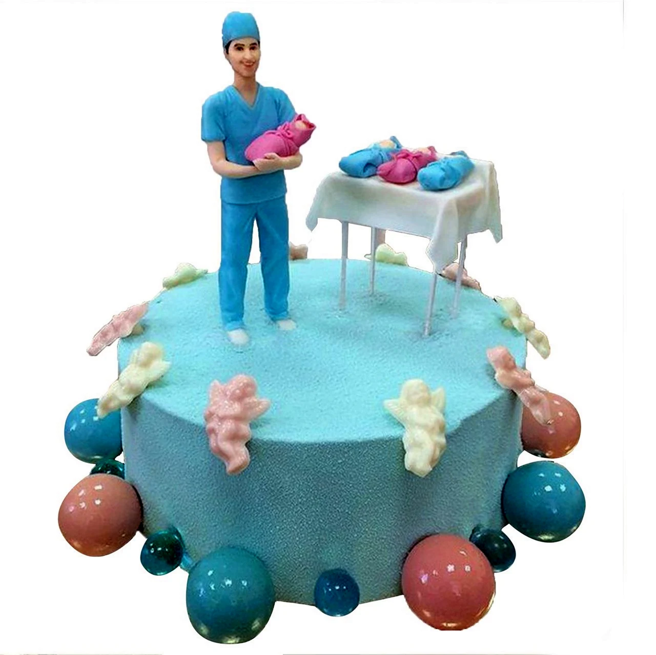 Торт для врача гинеколога. Красивая картинка