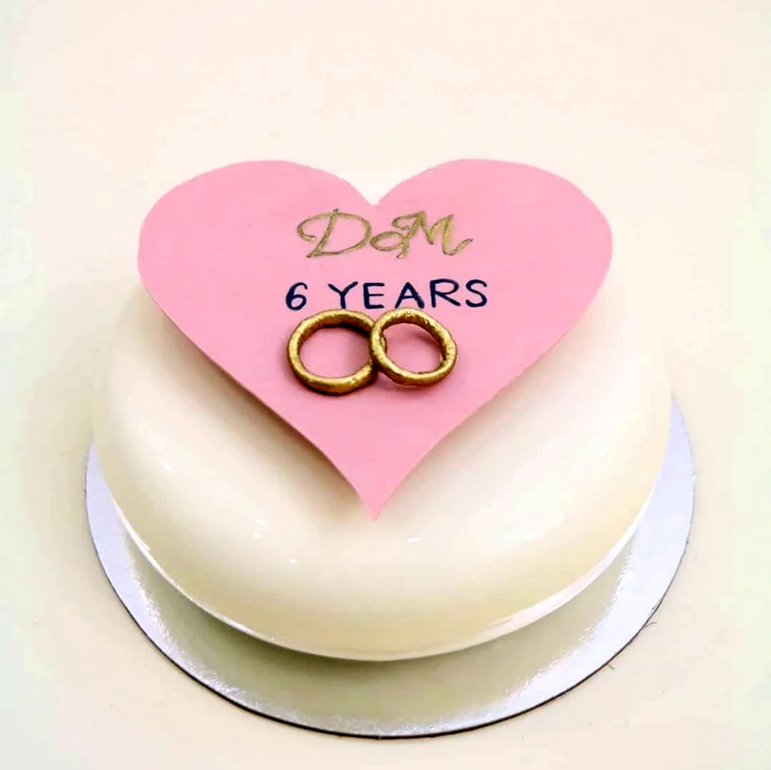 Торт на годовщину свадьбы 6 лет. Поздравление с годовщиной свадьбы