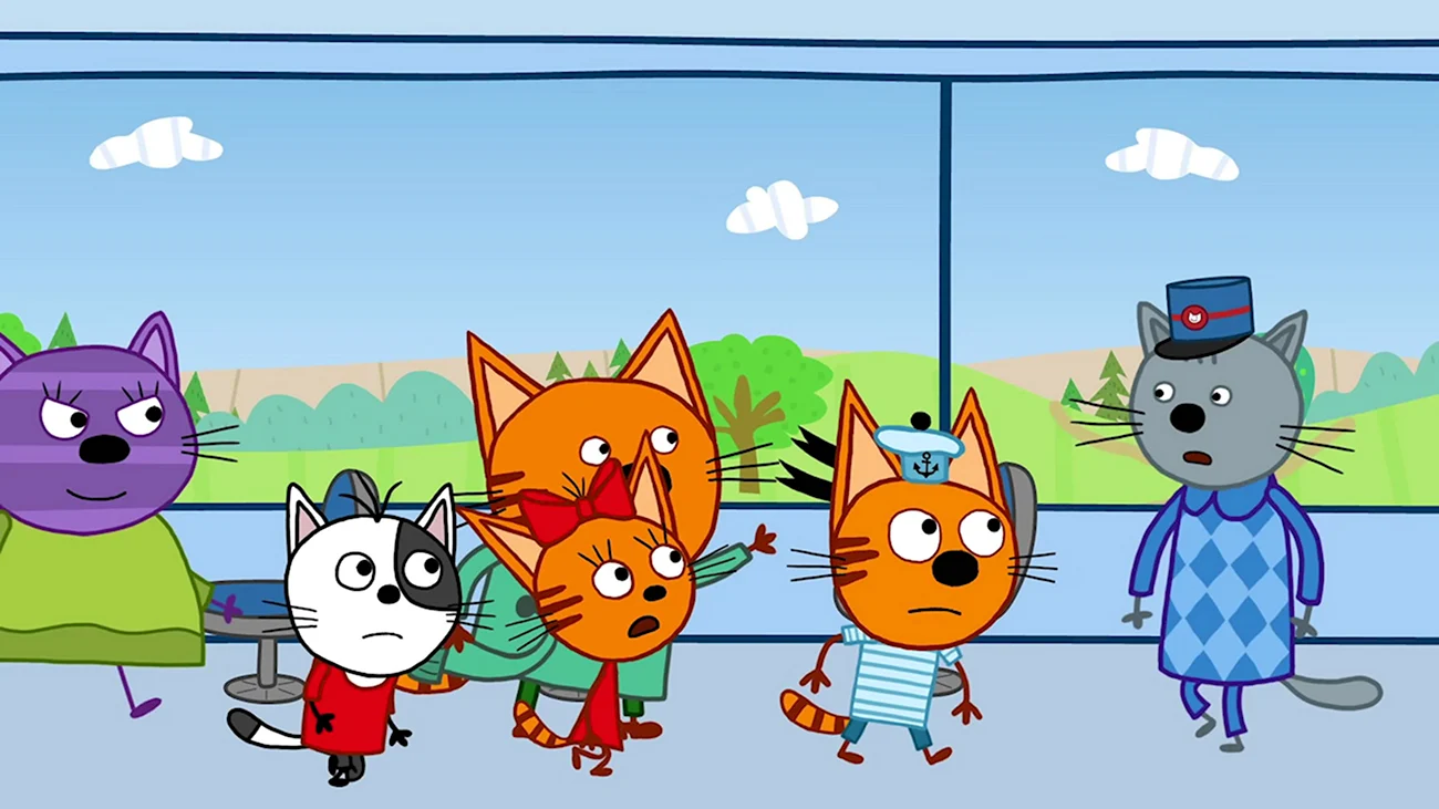 Три кота 3 сезон 6 серия. Картинка из мультфильма