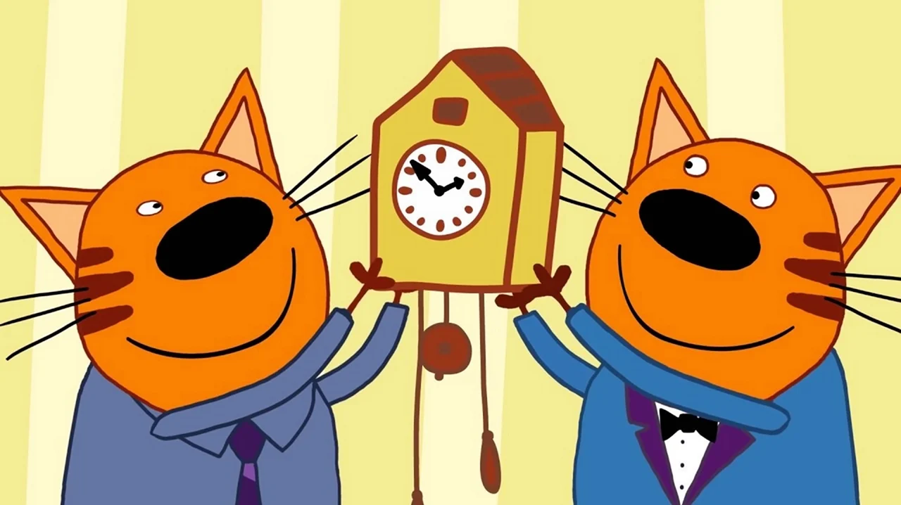 Три кота дядя кекс. Картинка из мультфильма