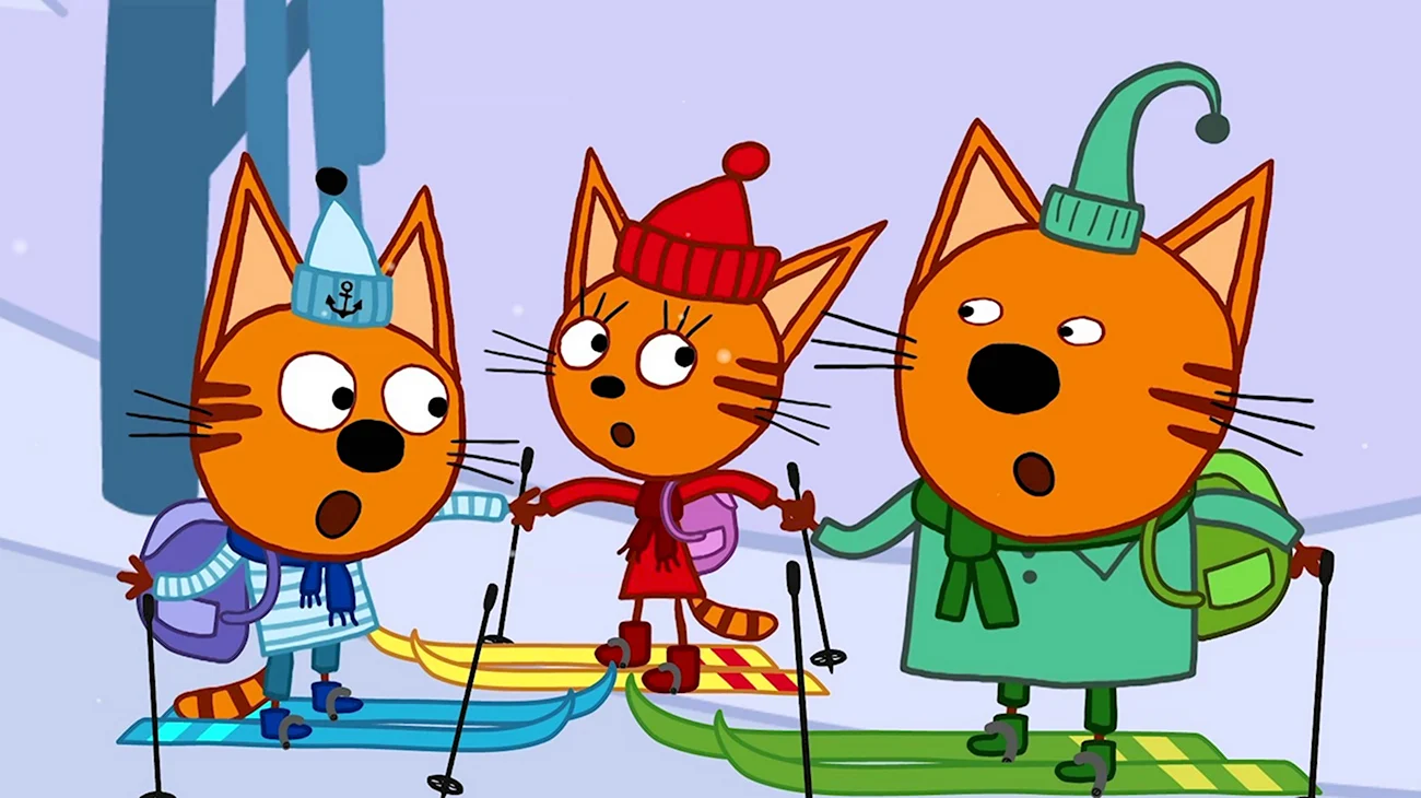 Три кота мультсериал 3 сезон. Картинка из мультфильма