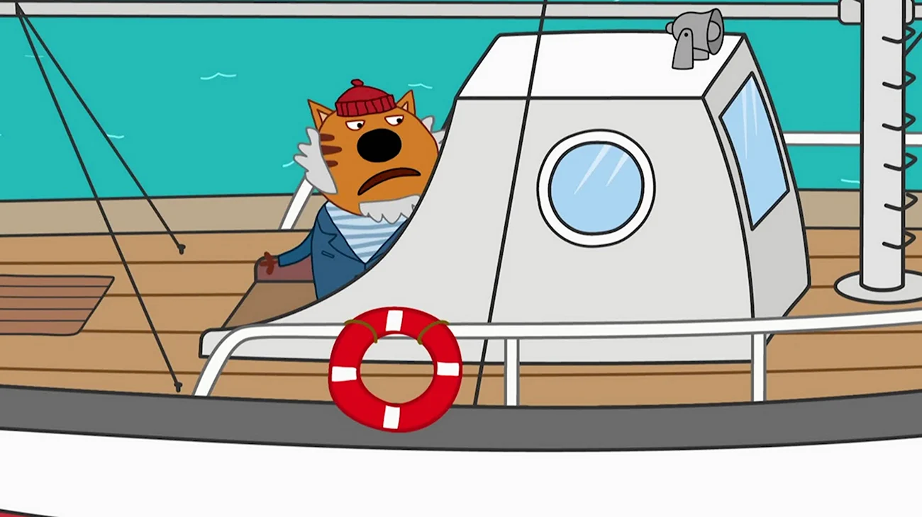 Три кота в лодке