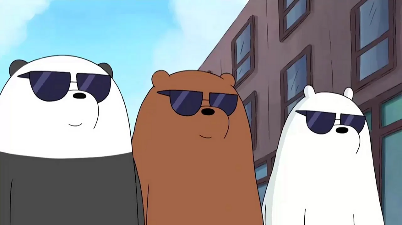 Три медведя Картун нетворк. Картинка из мультфильма