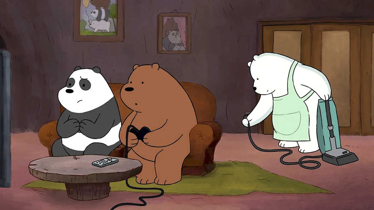 Три медведя мультфильм Картун нетворк. Картинка из мультфильма