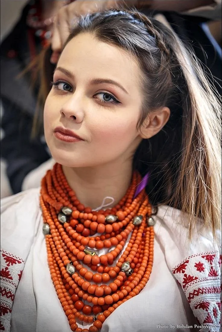 Украинские красавицы. Красивая девушка