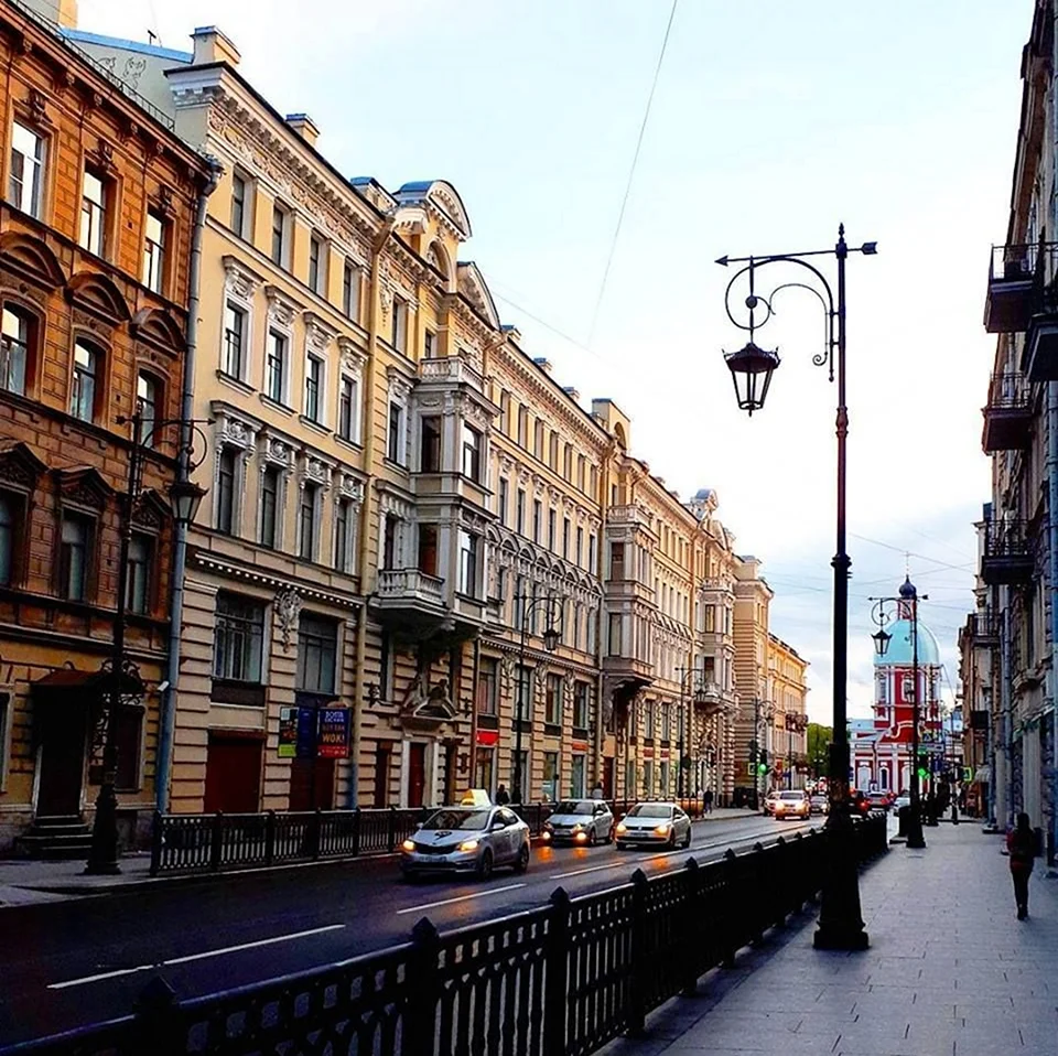 Улица Пестеля Санкт-Петербург. Красивая картинка