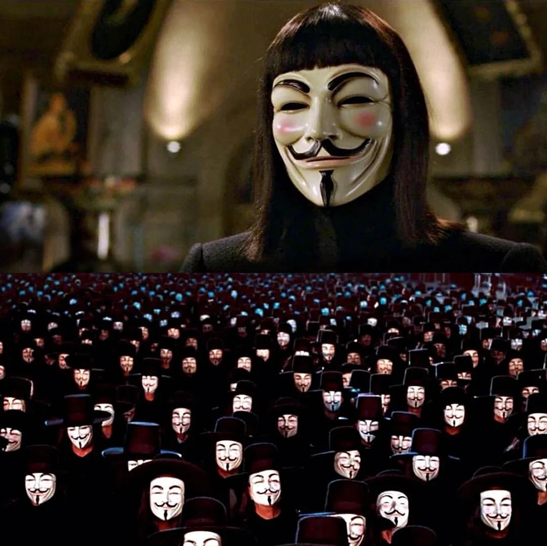 V for Vendetta 2005. Картинка