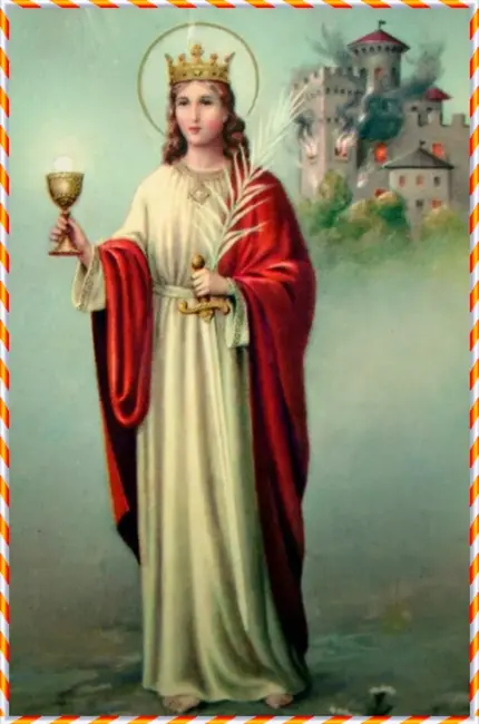 Варвара великомученица икона. Поздравление