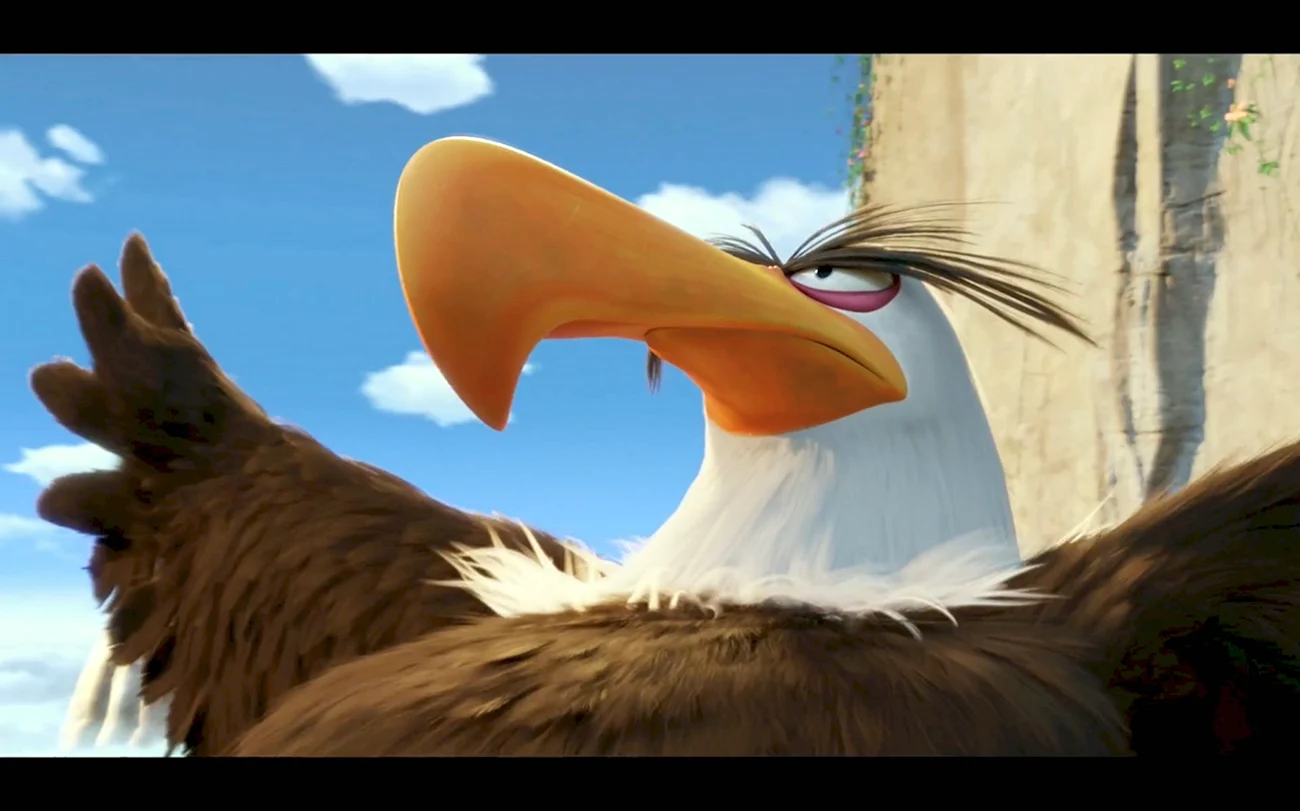 Великий орёл Angry Birds. Картинка из мультфильма