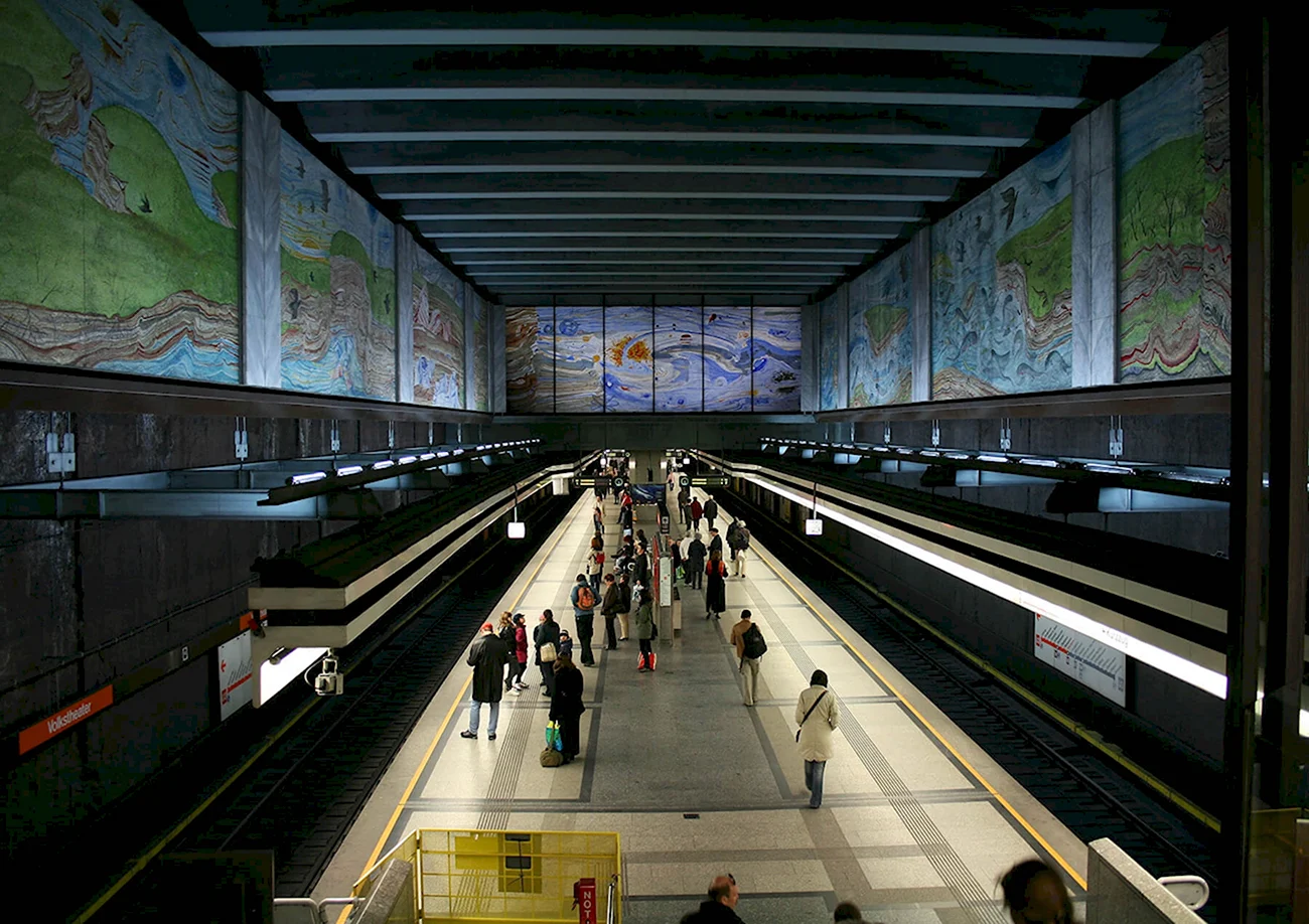 Вена метро красивые станции. Красивая картинка
