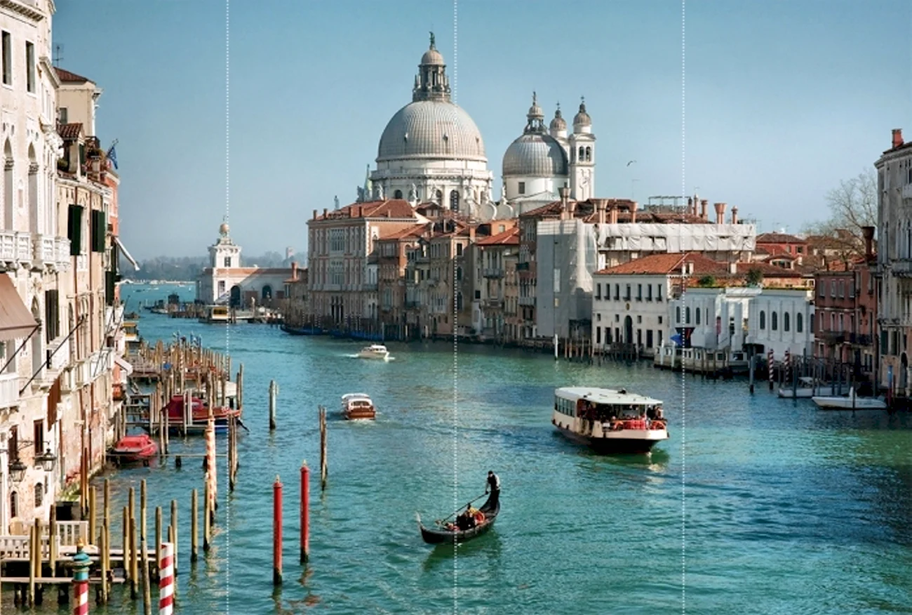 Венеция гондола собор. Картинка