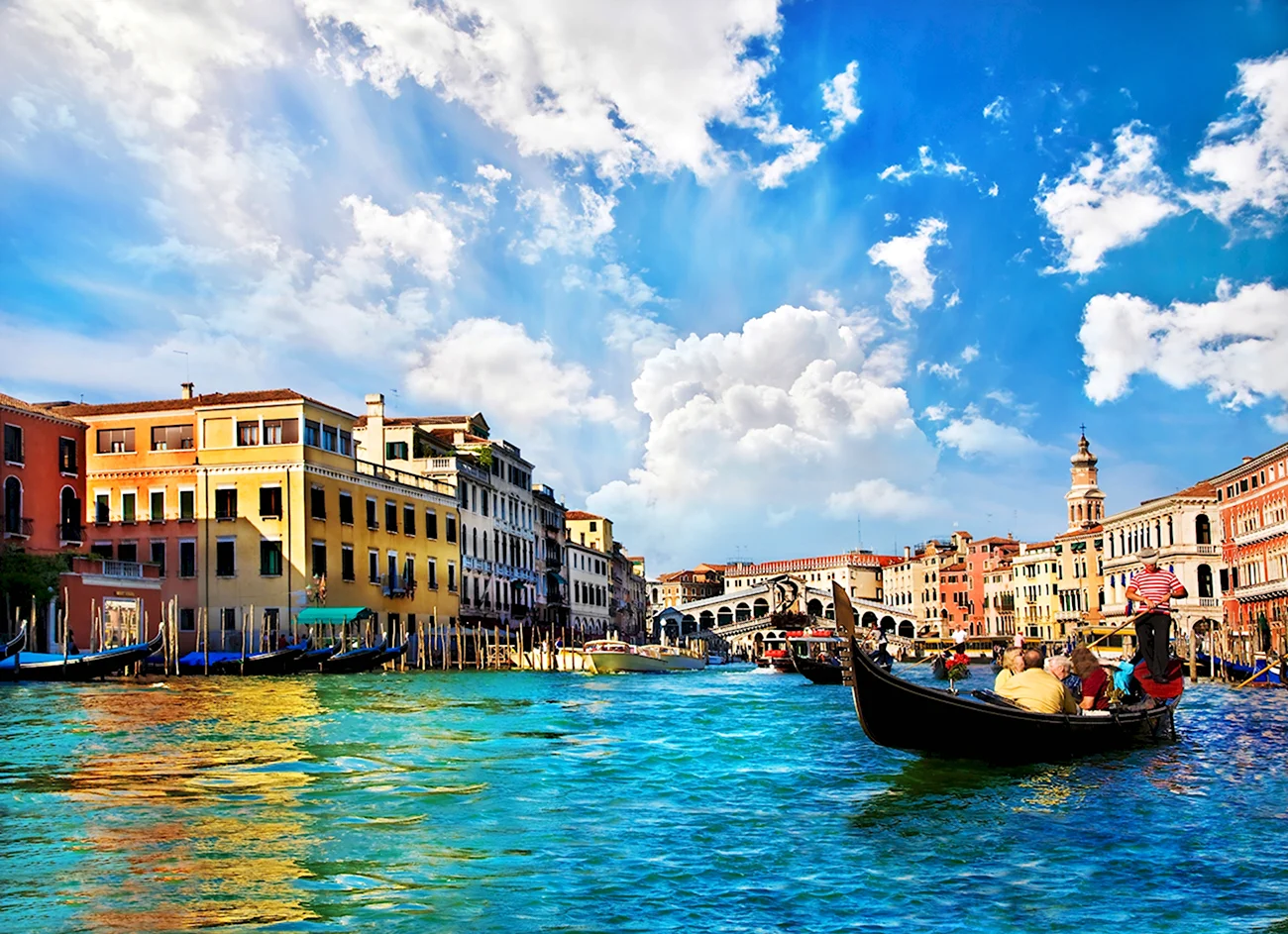 Венеция Италия лето. Картинка