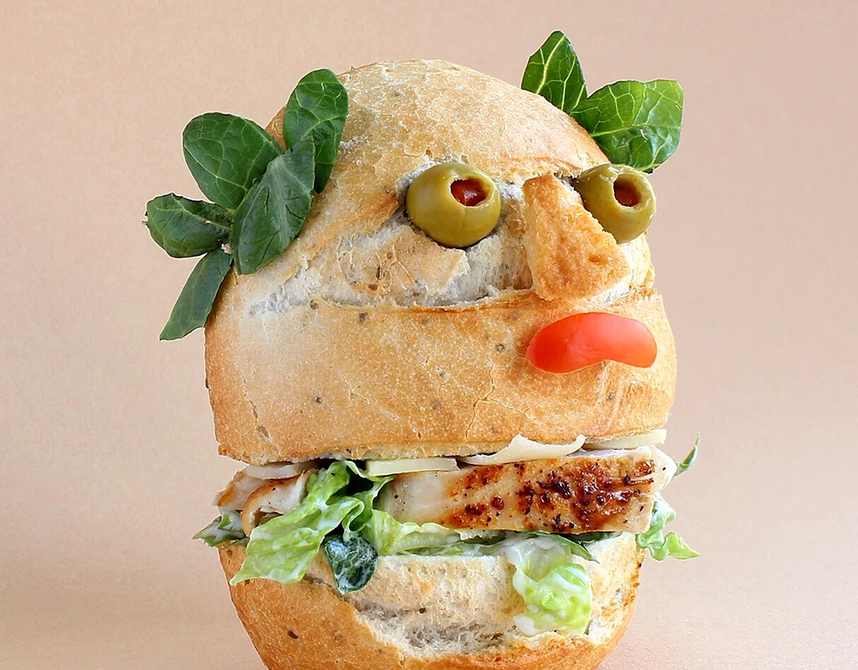Весёлый бутерброд. Картинка