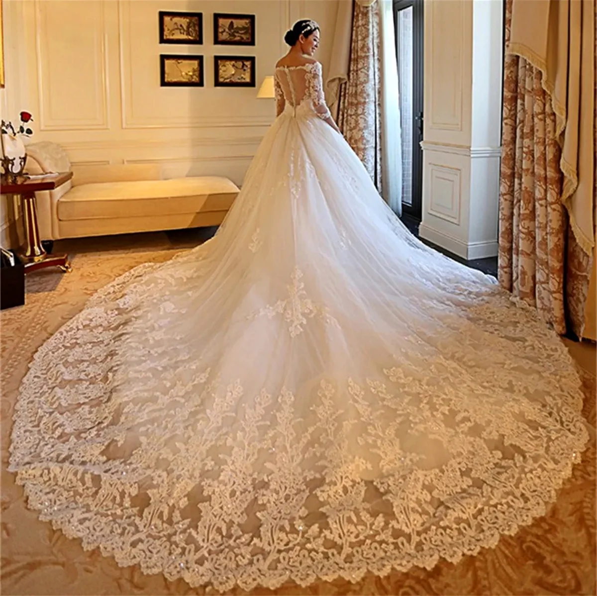 Vestido de noiva бальное платье 2018. Красивая картинка