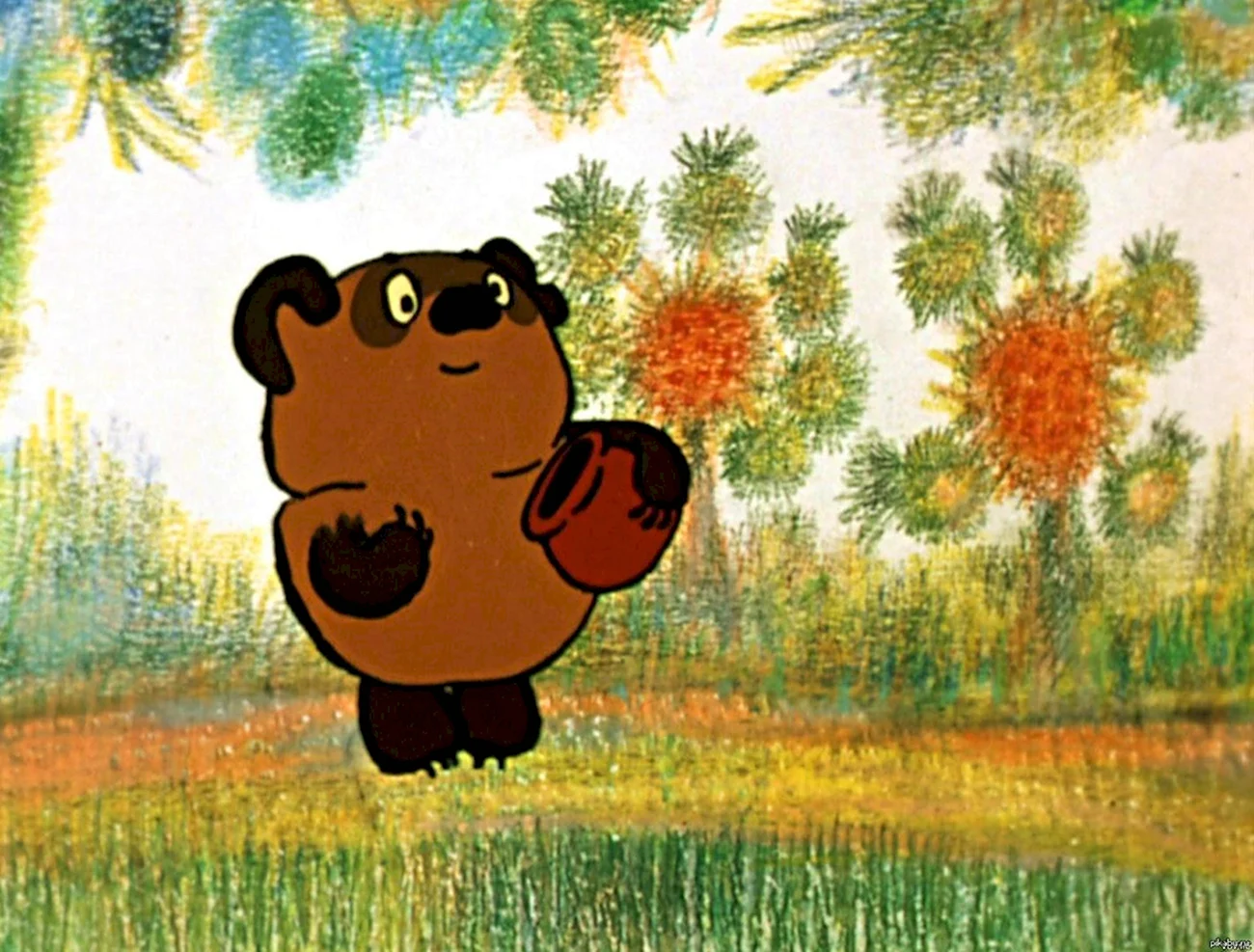 Винни пух мультфильм 1969. Прикольная картинка