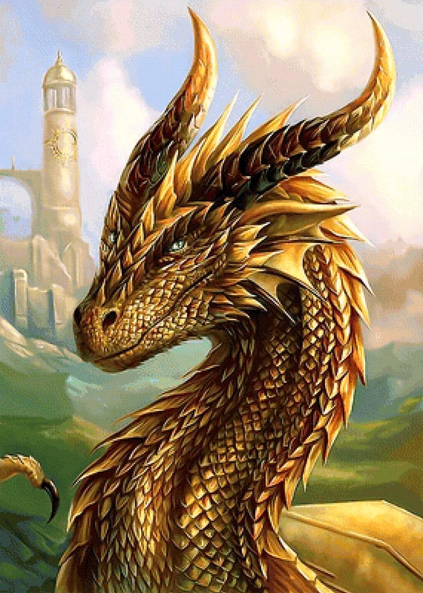 Визерион дракон золотой дракон. Красивые картинки животных