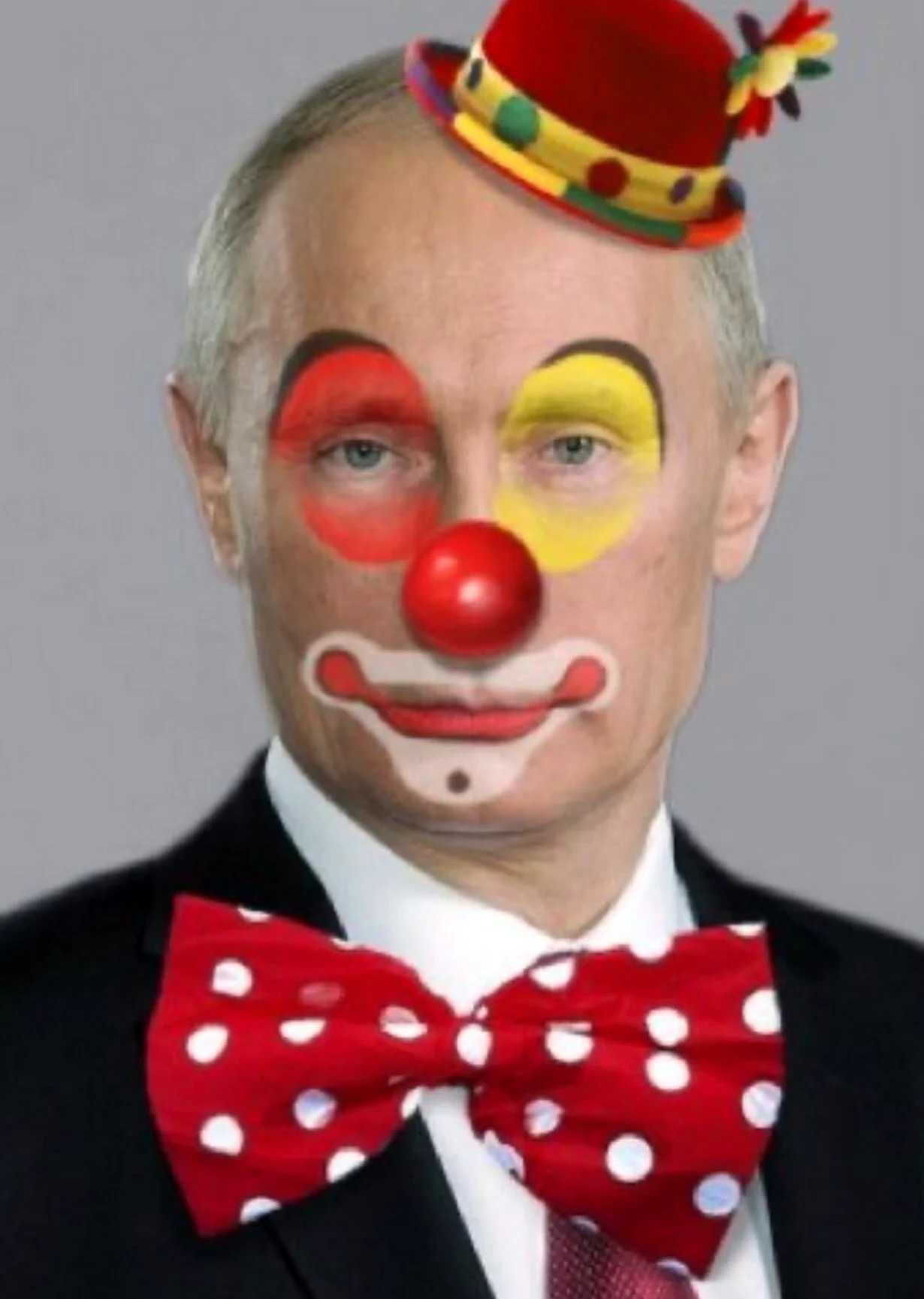 Владимир Владимирович клоун. Прикольная картинка