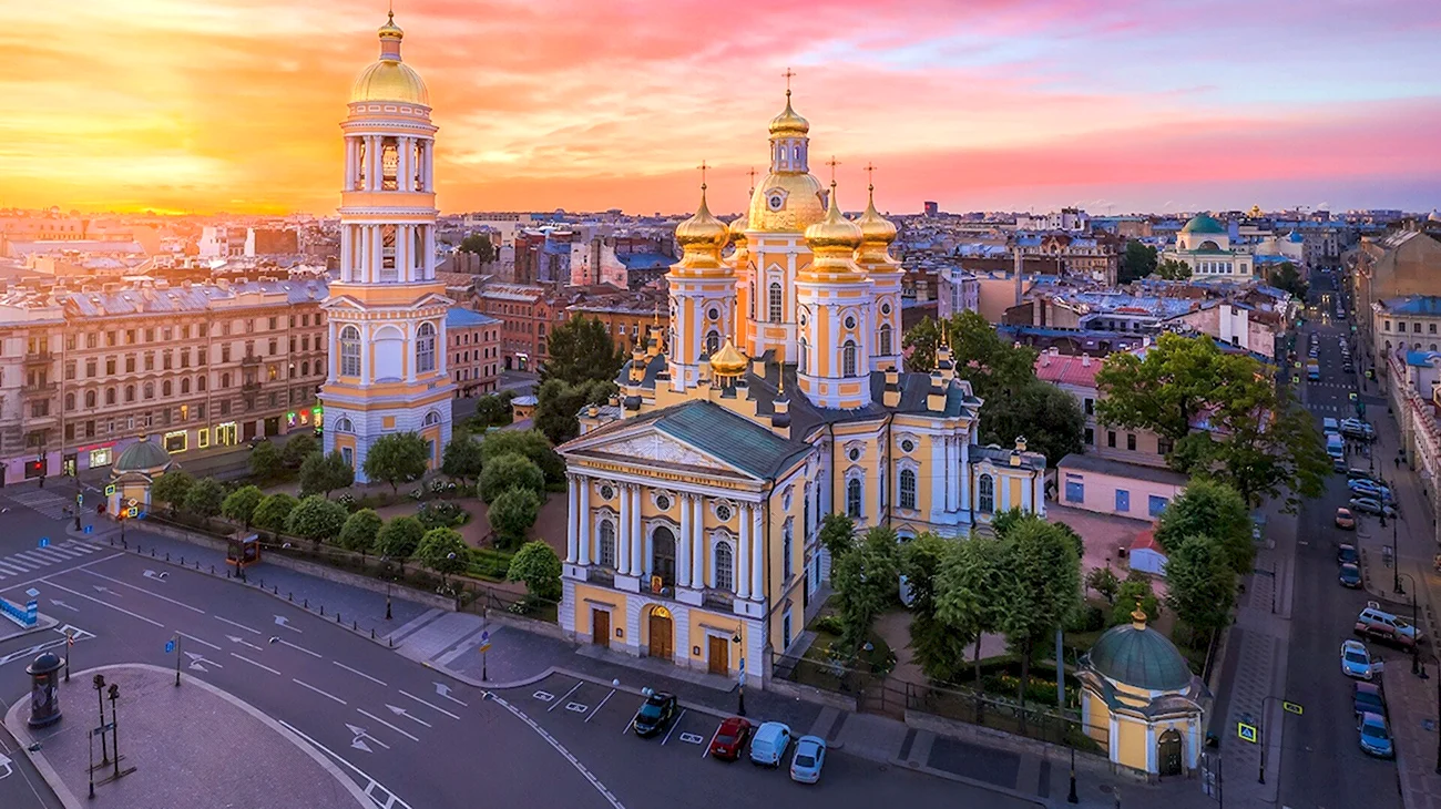 Владимирский храм Санкт-Петербург. Красивая картинка