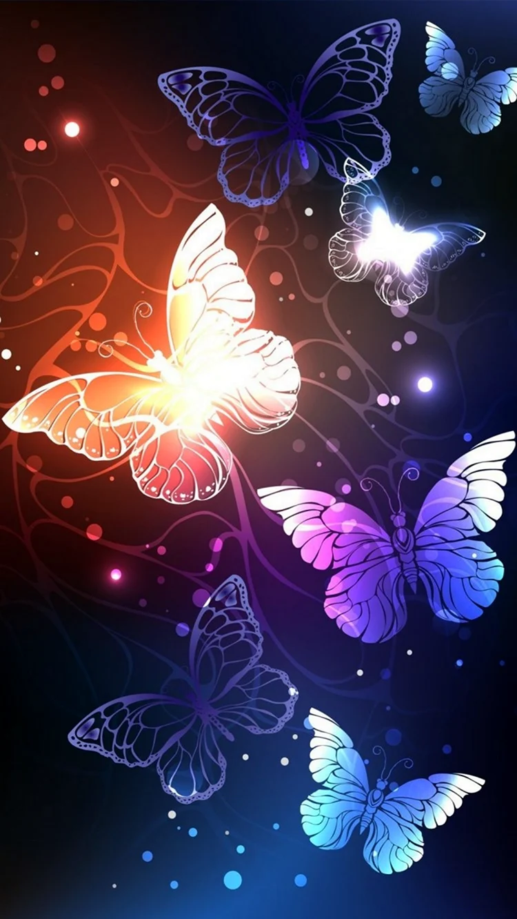 Волшебные бабочки. Красивая картинка
