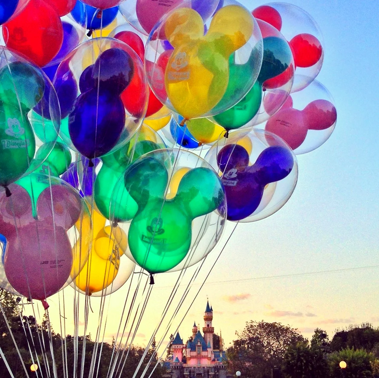Воздушные шары. Красивая картинка