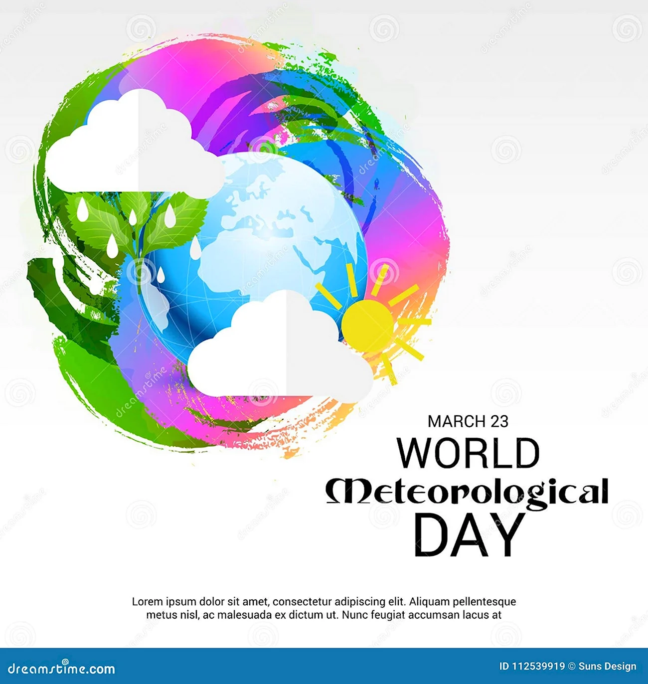 Всемирный день метеоролога World Meteorological Day. Поздравление