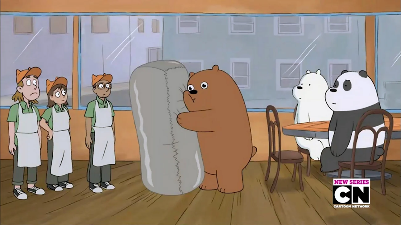 Вся правда о медведях Гриз. Картинка из мультфильма
