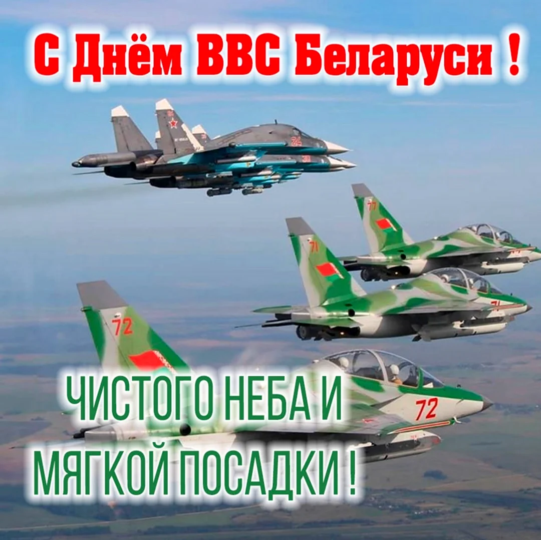 ВВС Беларуси праздник. Поздравление