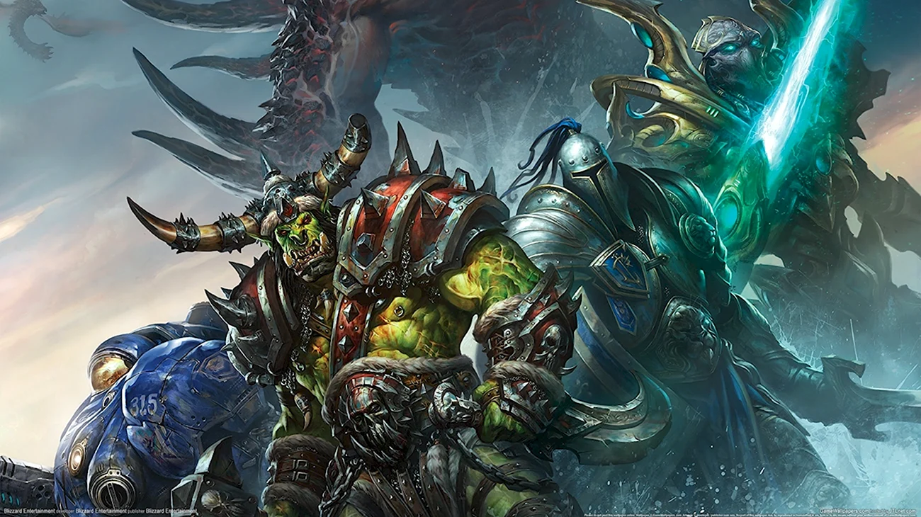 Warcraft Близзард. Картинка